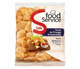 Iscas de Frango Empanadas Food Service Sadia 1kg