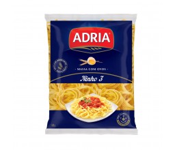 Macarrão com Ovos Ninho 3 Adria 500g