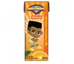 Suco de Laranja Os Aventureiros 200ml