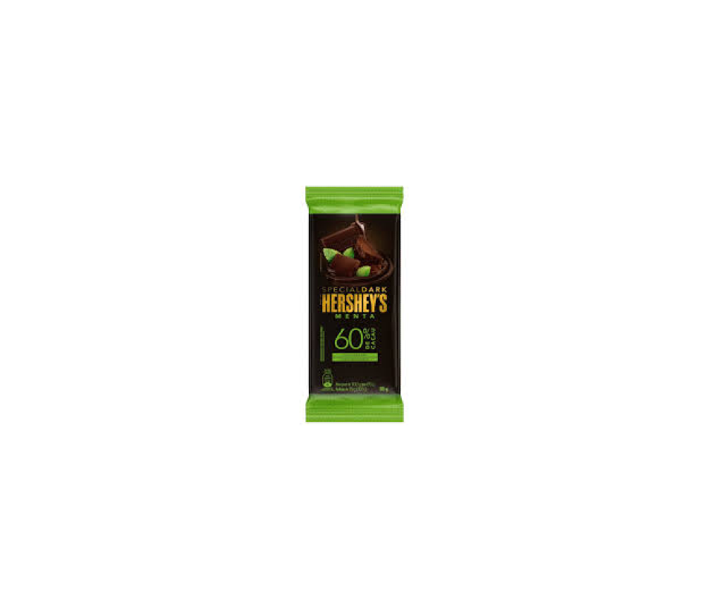 CHOCOLATE MENTA HERSHEY` S 60 CACAU 85G