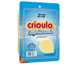 Queijo Mussarela Crioulo Fatiado 150g