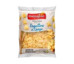 Fagottini de Queijo Massa Leve 1kg