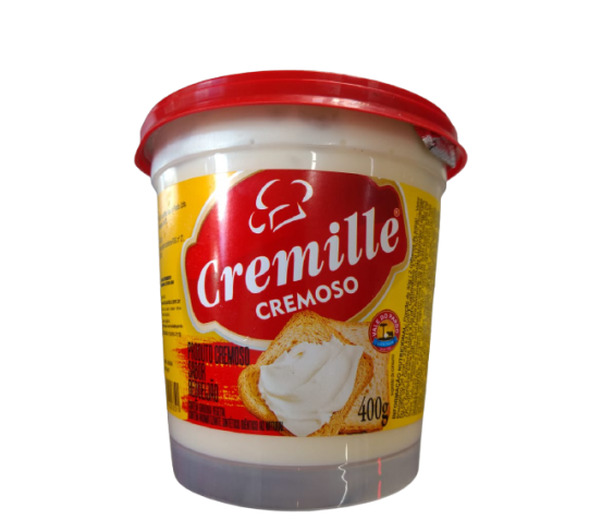 Produto Cremoso Sabor Queijo Cremille 400 G