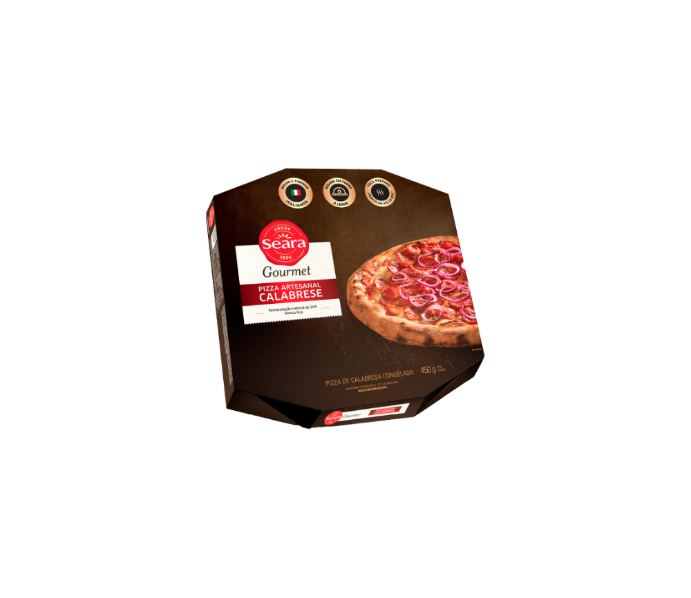 Pizza de Calabresa Seara Gourmet 450g
