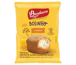 Bolinho de Laranja Bauducco 40g