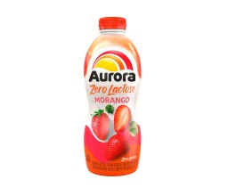 Bebida Láctea Zero Lactose Morango Aurora 850g