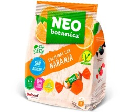 Goma neo botânica sem açúcar Laranja 72g Cada