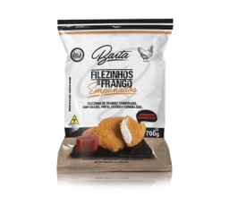 Filezinho de Frango Empanado Levemente...