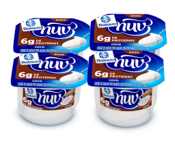 Creme Queijo Batavo Nuv Quark Coco c/ 4und 100g