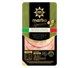 Mortadela Italiana c/ Pistache Fatiada Marba 180g