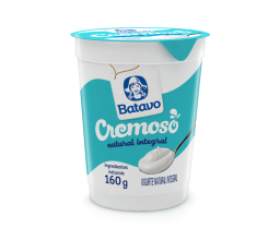 Iogurte Natural Integral Cremoso Batavo 160g