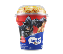 Iogurte sabor Morango com Cereal Itambé Kids 120g