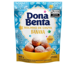 Bolinho de Chuva Sabor Banana Dona Benta 260g