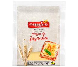 Massa de Lasanha Massa Leve 1 kg