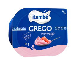 Iogurte Grego Morango Itambé 90g