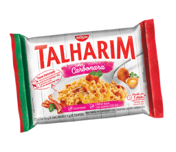Macarrão Instantâneo Sabor Carbonara Talharim...