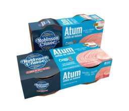 Atum Sólido Natural Robinson Crusoe 2 unidades 80g