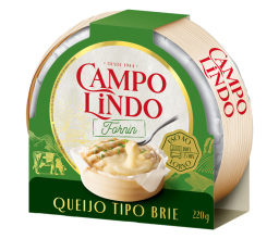Queijo Tipo Brie Fornin Campo Lindo 220g