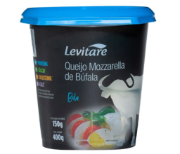 Queijo Mozzarella de Búfala Bola Pote Levitare...
