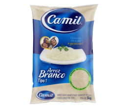 Arroz Branco Tipo 1 Camil 1kg