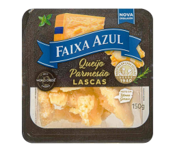 Queijo Parmesão em Lascas Faixa Azul 150g