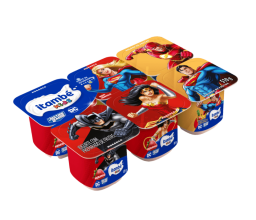 Iogurte Morango e Salada de Frutas Itambé Kids...