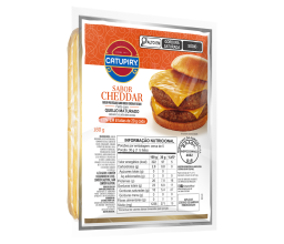 Queijo Processado Fatiado Sabor Cheddar...