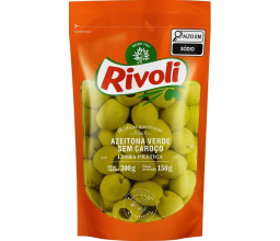 Azeitona Verde Sem Caroço Rivoli 150g