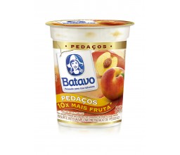 Iogurte Integral Pedaços Pêssego Batavo 100g