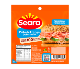 Peito de Frango Defumado Fatiado Seara 150g