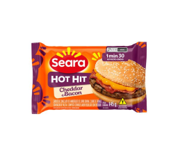 Hot Hit Bacon e Cheddar Seara 145g