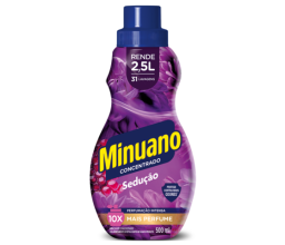 Amaciante Concentrado Sedução Minuano 500ml