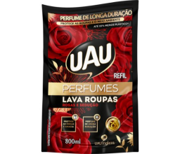 Lava Roupas Líquido Rosas e Sedução Uau 800ml
