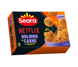 Bolinho de Carne Com Barbecue Netflix Seara 270g