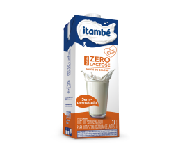 Leite Semidesnatado Zero Lactose Itambé 1L