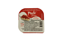 Tortinha Láctea Sabor Morango Pulsi 90g