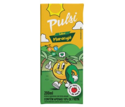 Refresco Sabor Maracujá Pulsi 200ml