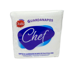 GUARDANAPOS CHEF 22X22 CADA