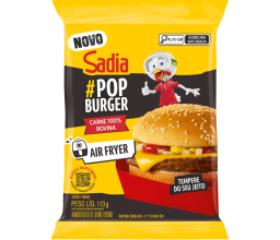 Hambúrguer Bovino Pop Burger Sadia 113g