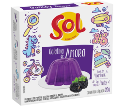 Gelatina Sabor AMora Sol 20g