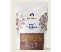 Semente de Linhaça Marrom...