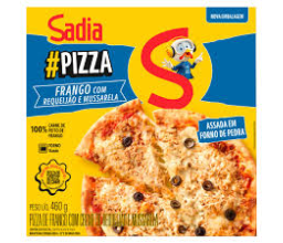 Pizza de Frango Com Requeijão e Mussarela Sadia...