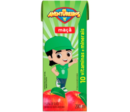 Suco de Maça Os Aventureiros 200ml