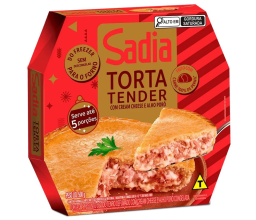 Torta de Tender com Cream Cheese e Alho Poró...