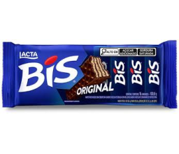 Wafer Recheado Tradicional Bis Lacta 100,8g
