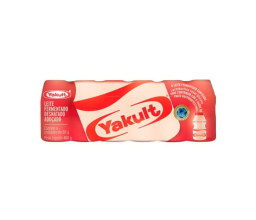Leite Fermentado com 6 unidades Yakult 480g