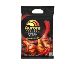 Coxinha da Asa Apimentada Premium Aurora 800g