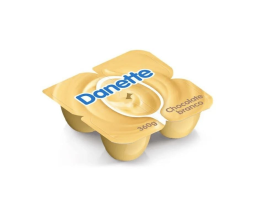 Sobremesa Láctea Chocolate Branco Danette 360g