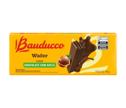 Biscoito Wafer Sabor Chocolate com Avelã...