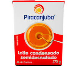 Leite Condensado Semidesnatado Piracanjuba 270g